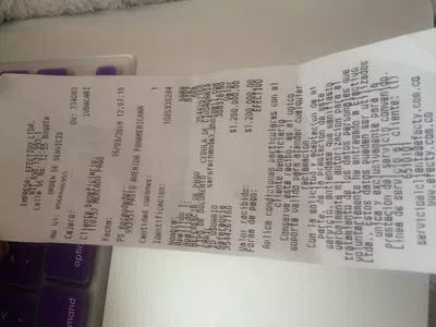 Devolución de dinero