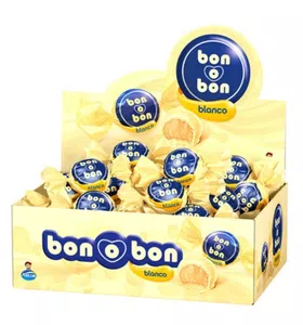 Caja bombones con color raro