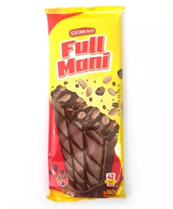 Los 4 chocolates full maní de 160 g.vinieron con hongos