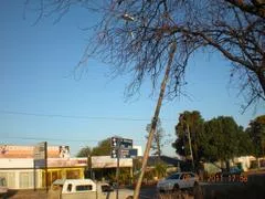 Falta de iluminacion e inseguridad en la zona sur