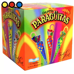 Pelo en el chocolate chupetin paraguita