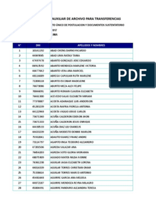 No corresponde lo solicitado
