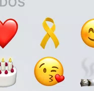 Hacer desaparecer emoticono lazo amarillo