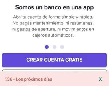 Error 136 próximos días.. no puedo iniciar sesión desde el correo que me mandan