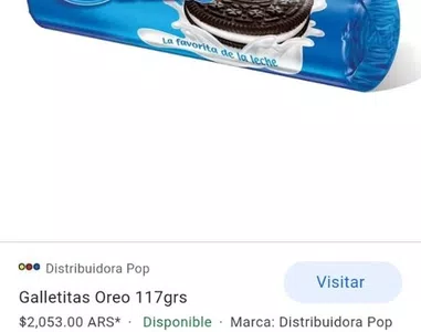 Me vino una oreo con un pelo