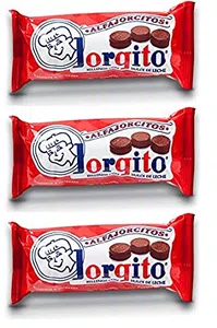 Alfajor jorgito con moho blanco