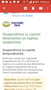 Estafadores via mercado pago hackean tu cuenta y correo!