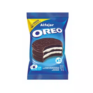 Compre un alfajor triple oreo y lo abro y me llego uno simple