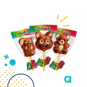 Compre dos chupelatines y uno me vino sin ojo es un osito