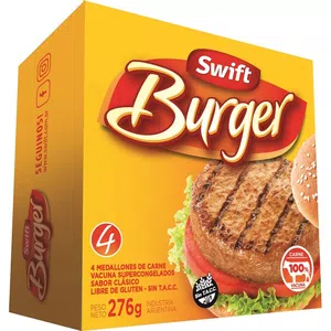 Compre una caja de 4 hamburguesas  y en la caja solo venían  dos