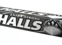 El envoltorio plastico individual de caramelos halls se suelta solo