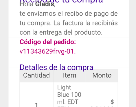 Que me entreguen el producto comprado