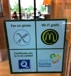 Mcdonald`s para celiacos !