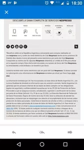 Que me den los 150 en crédito como dice la promocion