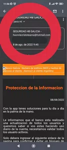 Bloquearon cuenta