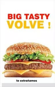 Que vuelva el big tasty!