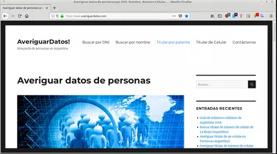 Que me manden el informe que solicite por e-mail