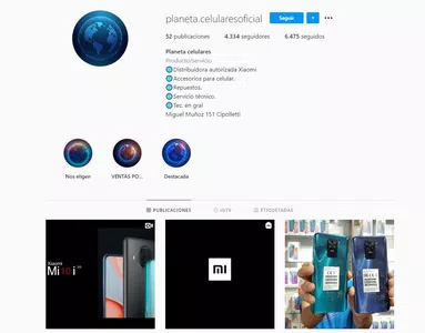 Estafa en venta de celular por instagram