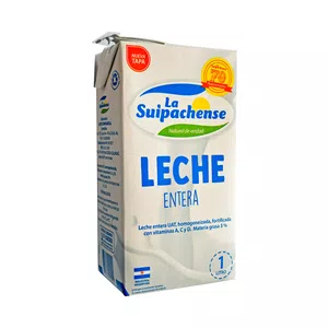 Agua con grumos de leche