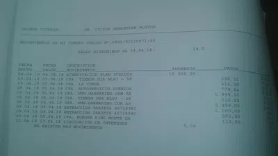 Reintegro de dinero