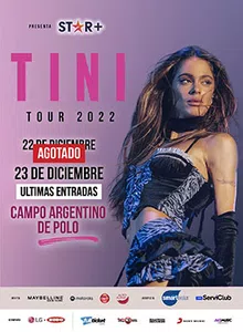 No puedo descargar los tickets recital tini