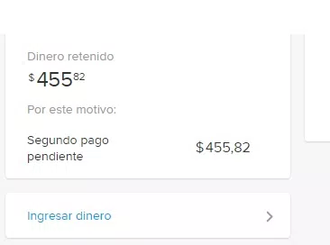 Necesito que me devuelvan el dinero retenido!