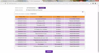 Mercado libre y oca estafadores