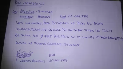 La devolución del dinero