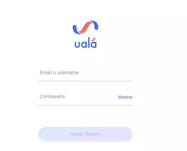 No puedo iniciar sesión en uala 2