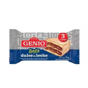 El alfajor triple nevares genio vino con sabor y olor desagradable