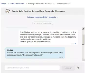 Mercado libre juega con el trabajo de sus vendedores