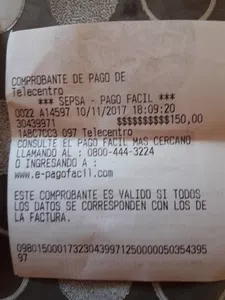 Devolución de el dinero que abone por una instalación que jamás me realizaron