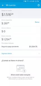 $1254.75 retenido por falla de sistema mercado libre