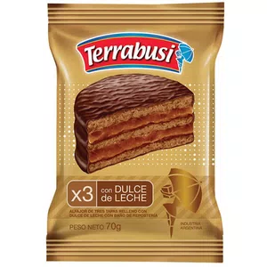 Alfajor con gusanos y telarañas