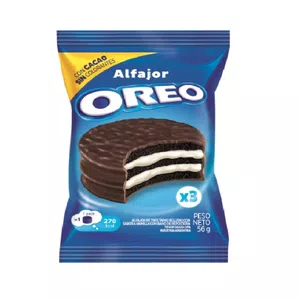 Alfajor oreo lleno de hongos