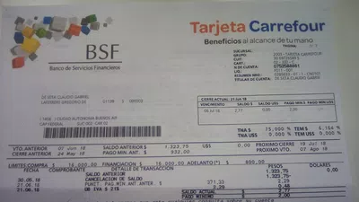 Háganse cargo del saldo erróneo informado..!