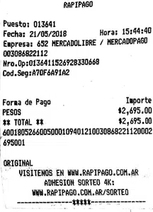 no se acredito el pago