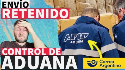 Paquetes retenido en aduana