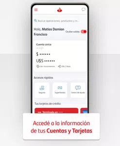 Santander Recuperar clave y usuario