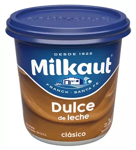 Dulce de leche casi vacío
