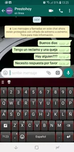 Reclamó prestamo