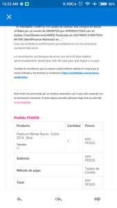 Seguimiento de mis botas para invierno #54458