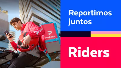 Repartosya no deja cargar los datos para el registro como rider