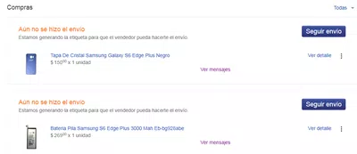 Envien mis productos que ya pague
