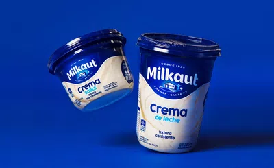 Se cortó la crema  doble a penas la puce a batir