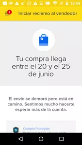 Mi envió no llega y ya pasaron mas de 9 días