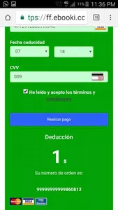 Exijo la cancelación