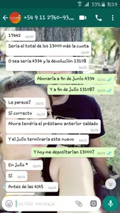 Débitos superiores y demás a lo pactado