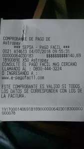 Astropay ha recibido el pago pero no me llegan los articulos comprados!