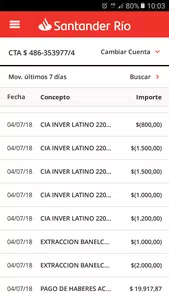 La devolucion del dinero q m sacaron d mas
